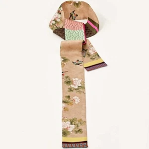 Koreanisches 100 % Seidenschal lang traditionell Schals handgerollt Glück Mode - Bild 1 von 6