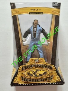 WWE Triple H Defining Moments January 7, 2002 Mattel Sealed Factory Sealed MOC - Picture 1 of 5