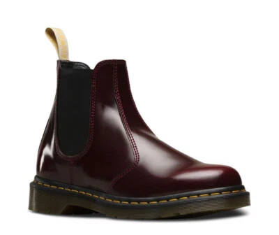 Botas Dr Martens Slip On 2976 Rojo Cereza Vegano 21802600 Clásico Doc - Imagen 1 de 4