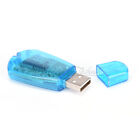Niebieski czytnik kart SIM USB GSM CDMA telefony komórkowe SMS Kopia zapasowa