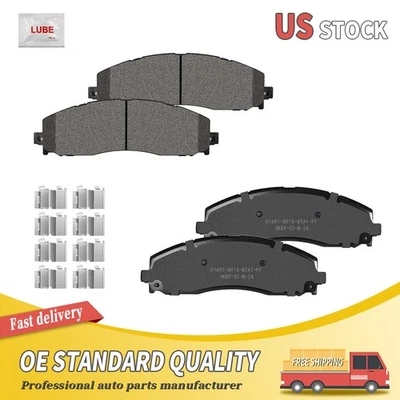 Juego Pastillas Freno Cerámicas Traseras Ford F-250/F-350/F-450 Super Duty 2013-2022 Foto 1 de 4