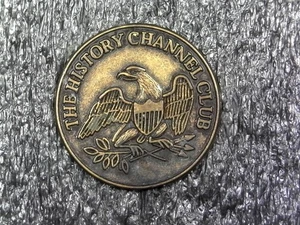 Moneda token History Channel Club 21 mm (c93) - Imagen 1 de 2
