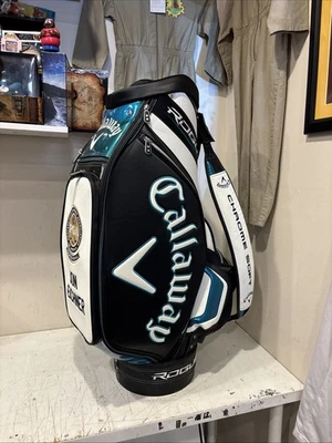 Bolsa de personal de golf Callaway Rogue cromada suave negra/verde/blanca  Foto 1 de 4