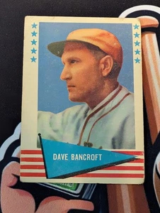 Fleer Baseball Greats 1961 - Dave Bancroft #7 (RC) - Imagen 1 de 2