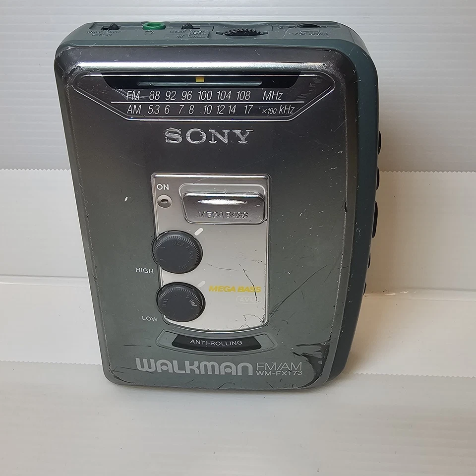 Vintage Sony Walkman WM-FX173 Retro Stereo Cassette Player Tested Needs Belt - Image 1 of 4