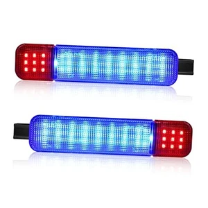 Panel de puerta interior LED conjunto de lámpara de advertencia azul luz de cortesía azul - Imagen 1 de 7