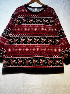 Suéter de mujer No Boundaries reno manga larga juniors talla 3XL - funciona pequeño Foto 1 de 4