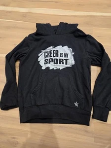 Rebel Athletic Womens Rebel Againt Bulling Sweatshirt Black with Gold AL - Picture 1 of 6