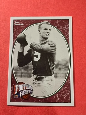 2008 Upper Deck Heroes #223 Paul Hornung, cd1 - Image 1 of 3