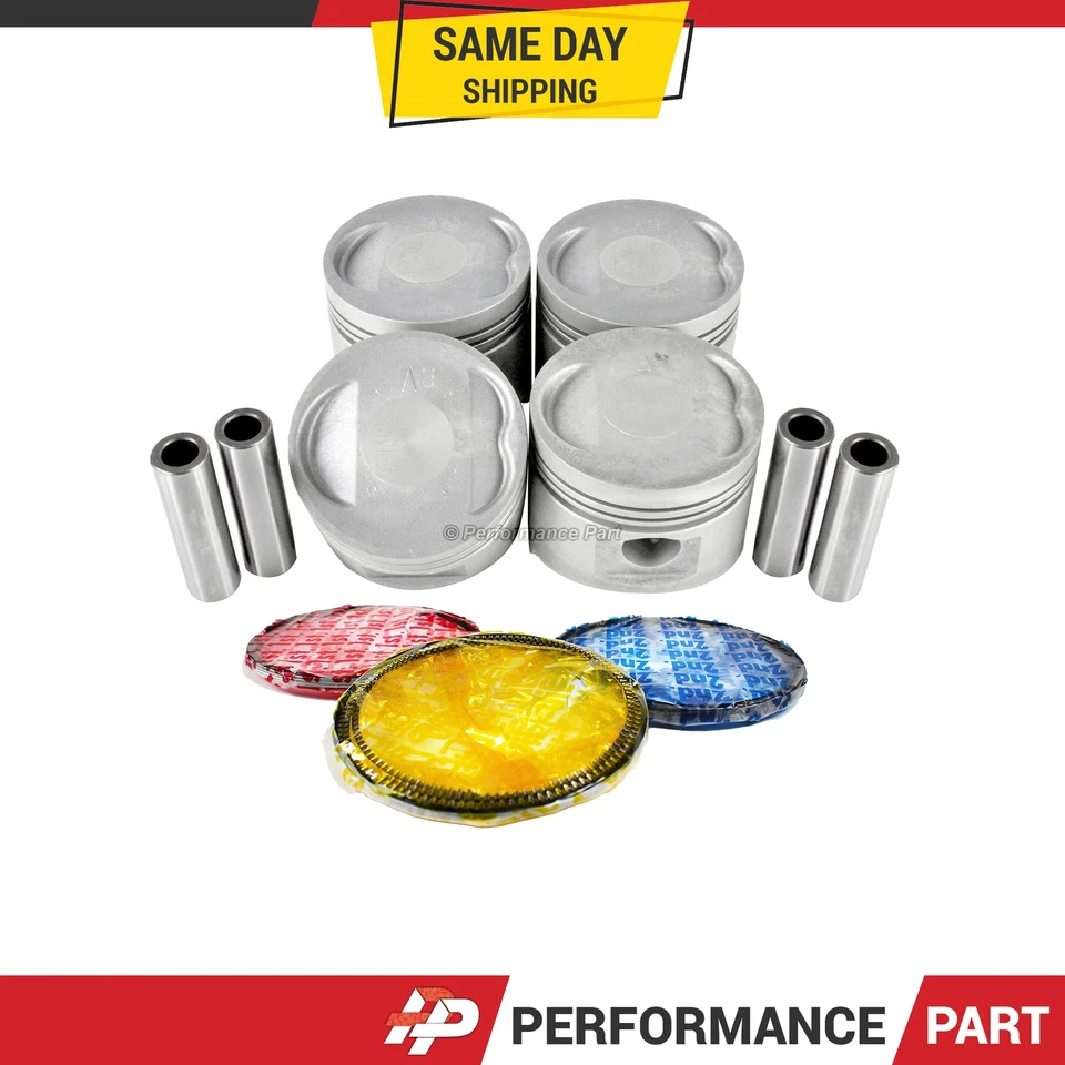 Pistones con anillos para Dodge 83-88 2.0L L4 SOHC 8v Foto 1 de 3