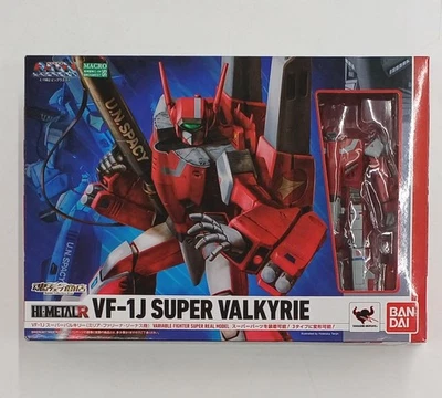 Figura de acción BANDAI HI-METAL R VF-1J Super Valkyrie Milia Jenius Macross Foto 1 de 4
