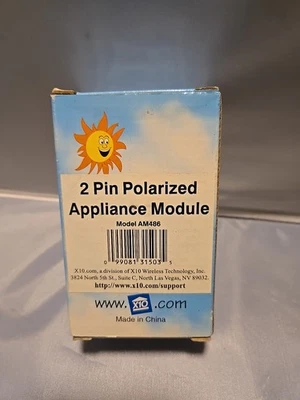 BRAND NEW X10 Appliance Module 2-Pin Polarized AM486 *FAST SHIP - Image 1 of 2