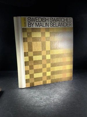 SIGNED COPY Swedish Swatches Yellow Design Malin Selander 1st Ed Textile Samples - Image 1 of 4