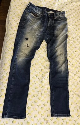 JEANS DE JOGG DIESEL THAVAR desgastados leer tiene rasgaduras 28x30 Foto 1 de 4