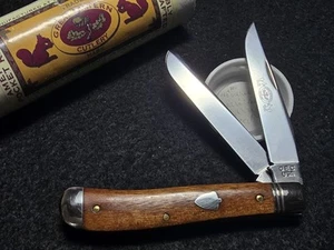 Great Eastern Cutlery Knife 488212EC Smooth American Cherry Wood GEC 48 Pattern  - Picture 1 of 12