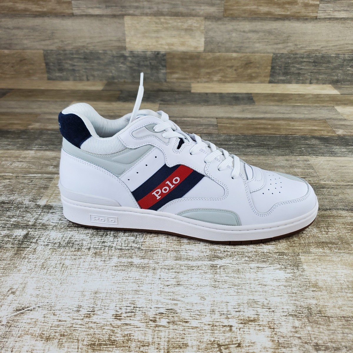 スニーカー POLO RALPH LAUREN Men Sneakers White 809960931004 Polo Ralph Lauren Bedford sneakers for Men - White in UAE
