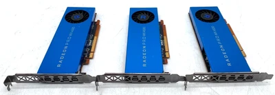 3X DELL TFC3M AMD RADEON PRO WX4100 4GB GDDR5 PCIe3.0x16 128BIT GRAPHICS CARDS - Image 1 of 4
