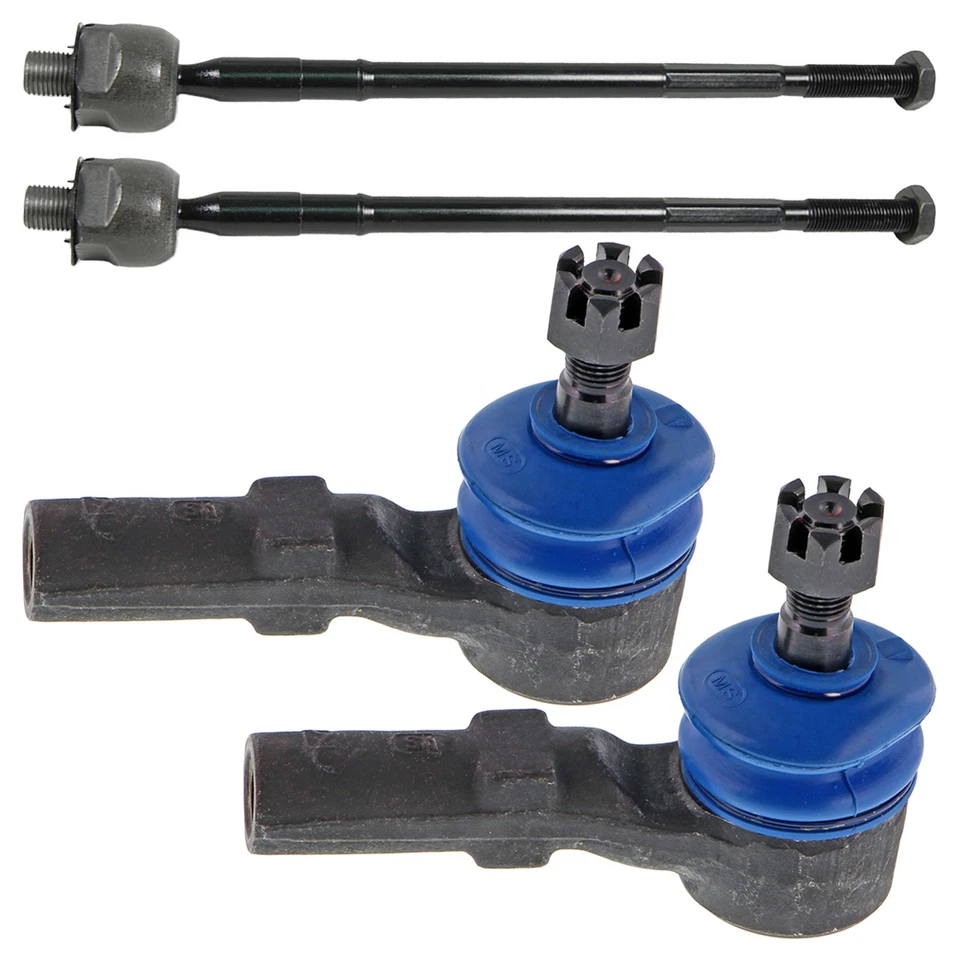 Mevotech Supreme Inner Outer Steering Tie Rod Ends Kit for Mazda MPV 00-03 FWD - Image 1 of 1