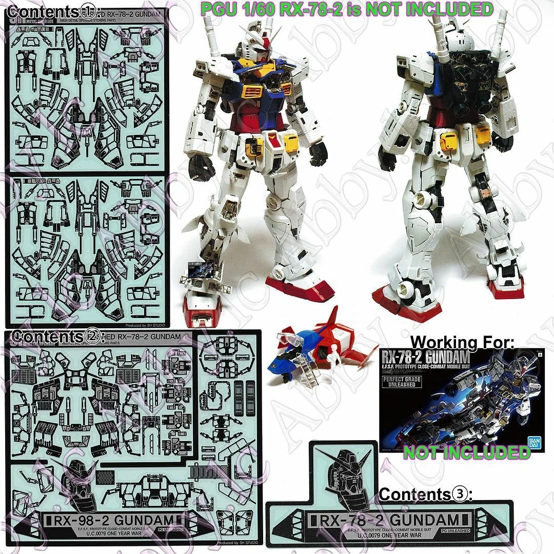 PG UNLEASHED 1/60RX-78-2 ガンダム Metal Toy Models & Kits for sale | eBay