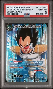 2023 Vegeta, Saiyan Strength BT23-060 SPR PSA 10 Gem Mint - Picture 1 of 2
