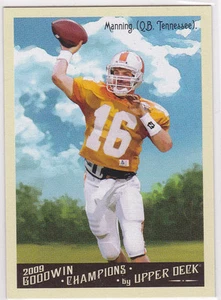 Tarjeta de fútbol americano PEYTON MANNING Tennessee Voluntarios NCAA UNIVERSIDAD ¡DENVER BRONCOS! - Imagen 1 de 2