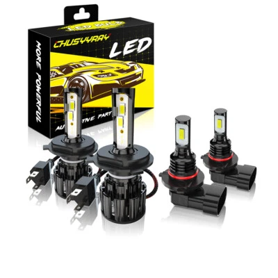 Для Honda CR-V 2007-2014 CRV дальнего/ближнего света фары + противотуманные фары 8000K светодиодные лампы 4 x - Изображение 1 из 4