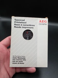 AEG Olympia Typenrad 816 12 766 03 ✅unbenutzt✅ - Picture 1 of 4