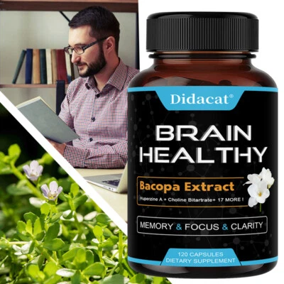 Brain Healthy Supplement - Promotes Brain Function Health And Stay Clear-Minded - Bild 1 von 4
