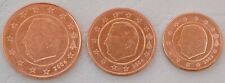 1 +2 +5 cent Monedas de Curso Bélgica 2004 sin circular