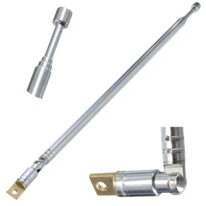 Replacement 60cm FM Antenna Radio Portable 6 Sections TV Antenna for Radio T _ou - Picture 1 of 7