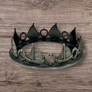 Sailboat Metal Candle Jar Base  - Picture 1 of 5