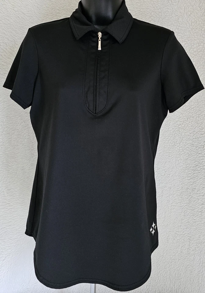 Jofit Womens Shirt Top Blouse Size S Black - Image 1 of 4