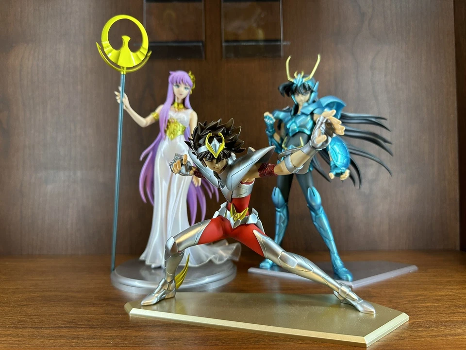 ¡Juego de 3! Figura PVC modelo Saint Seiya Excellence escala 1/8 de Megahouse Foto 1 de 3