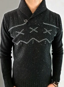 Marc O'Polo Tweed men's sweater 100% lana virgen size M - Picture 1 of 9