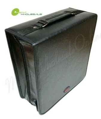 320 Discs Portable CD DVD Organizer Storage Koskin Wallet Holder Bag Case Album - Image 1 of 4