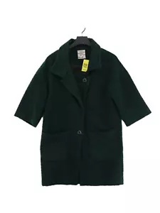 Baum Und Pferdgarten Women's Jacket UK 10 Green Polyester with Viscose Overcoat - Picture 1 of 6