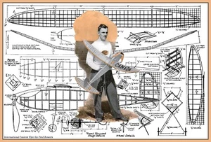 Model Airplane Plans (FF): 1939 International Wakefield by Fred Bowers (1940) - Picture 1 of 3