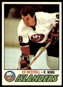 1977-78 Topps Ed Westfall New York Islanders #153 - Picture 1 of 2