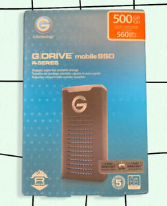 G-Technology G-DRIVE Mobile SSD R-Series 500 GB External USB 3.1 Gen 2 Portable