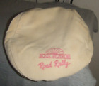 Vintage 90s Corduroy Newsboy Cap Hat Boca Museum Road Rally Golf Hat