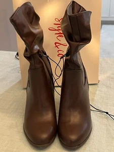 Style & Company Saraa Slouch Mid-Shaft Boots Women's Size 7 - Picture 1 of 7
