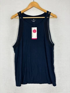 Rockwear Shirt Womens 18 Limitless Motion Tank Top Lightweight Mesh Activewear - Picture 1 of 10