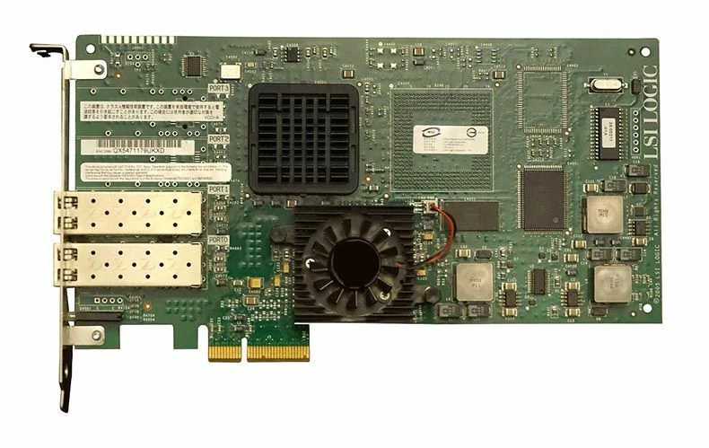 LSI Logic LSI7202EP 2G Dual Port Fibre Channel Host Bus Adapter L3-00103-03E  - Image 1 of 1