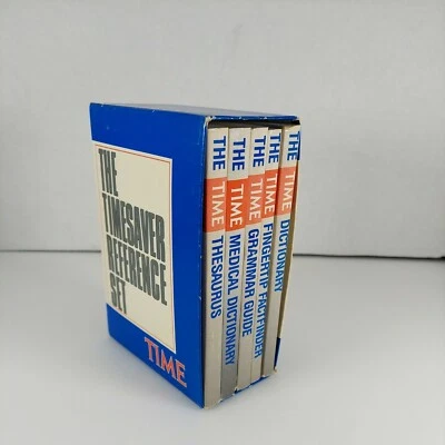 The Timesaver Reference Set Time 5 Vol. Box Set Dictionary, Thesaurus, more - Image 1 of 4