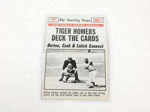 1968 World Series Special Tiger Homers Mazzo di Carte Gioco #2 Notizie Sportive - Foto 1 di 2