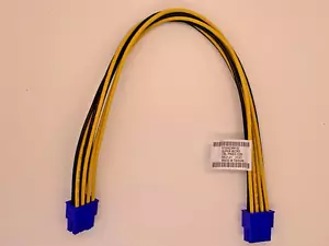 Supermicro CBL-PWEX-1028 8 Pin CPU male to 8 Pin CPU male 30cm Power Cable - Picture 1 of 2