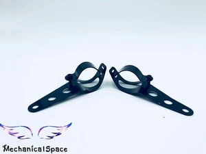 28-36mm Motorcycle Head Light Lamp Mount Holder Brackets For Harley/Honda/Yamaha - Picture 1 of 4
