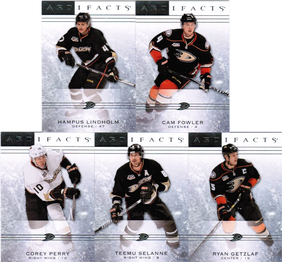 14/15 UD ARTIFACTS HOCKEY BASE TEAM SETS ( ANA-WIN ) U-Pick Team From List — 第 1/1 张图片