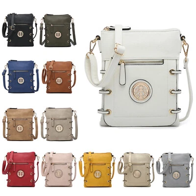 Dasein Women Casual Lightweight Crossbody Shoulder Bags Faux Leather Purses - Image 1 of 4