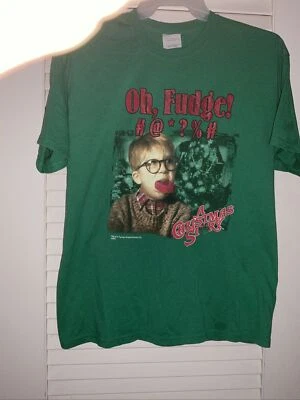 Camiseta A Christmas Story Oh Fudge Ralphie, Sabonete Boca VERMELHO TAMANHO G (42-44) - Imagem 1 de 4
